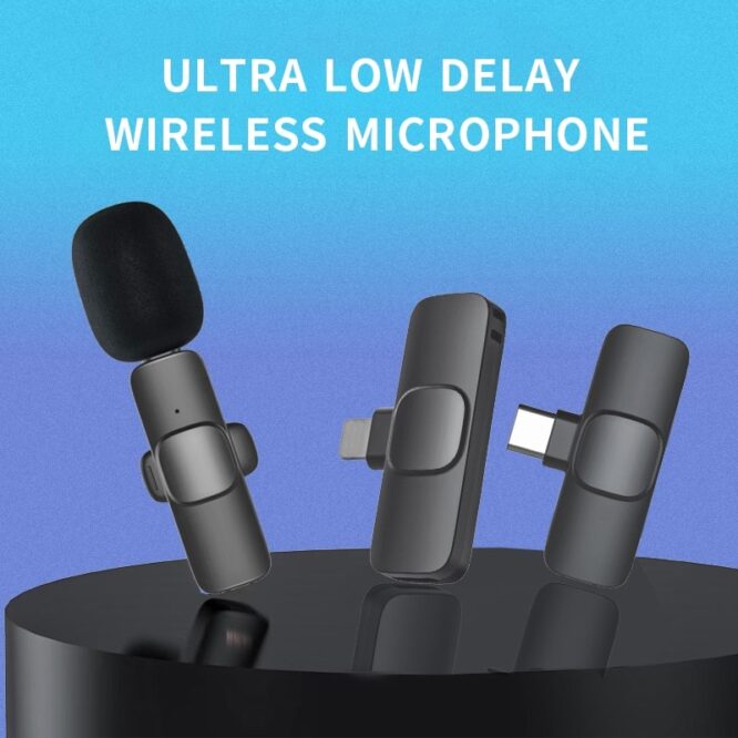 Wireless Lavalier Microphone Private Model K1 Live Broadcast Microphone with Noise Reduction and Small Microphone - Image 3